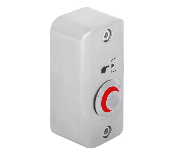 Buton de iesire aplicabil din aliaj de zinc cu LED de semnalizare rosu, SMB-S001(LED)-rd 1 Buton de iesire aplicabil din aliaj de zinc cu LED de semnalizare rosu, SMB-S001(LED)-rd