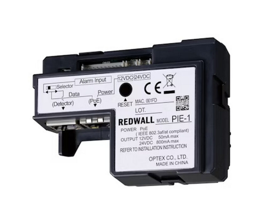 Convertor analog - cod ASCII Optex PIE-1, compatibil cu detectoare REDWALL, PoE 1 Convertor analog - cod ASCII Optex PIE-1, compatibil cu detectoare REDWALL, PoE