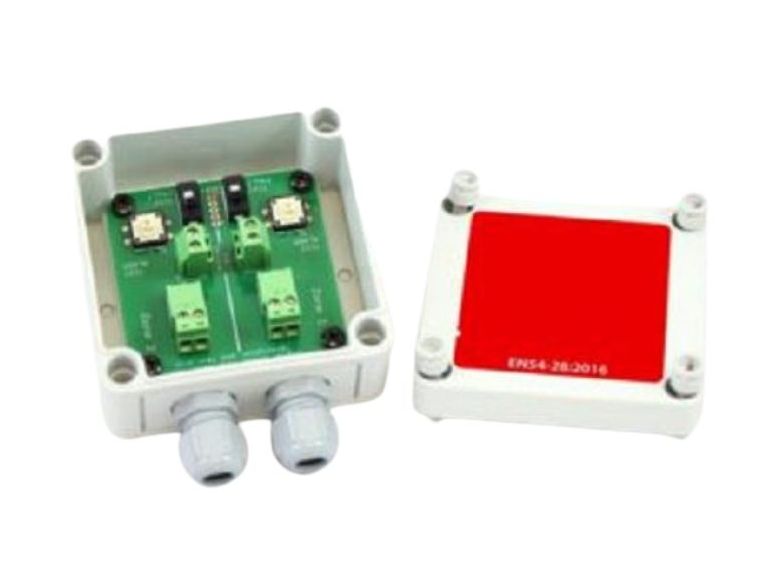Capat de linie cu doua zone cu comutatoare de testare Signaline CSSIGEL003, EN54-28:2016, IP66, montare perete 1 Capat de linie cu doua zone cu comutatoare de testare Signaline CSSIGEL003, EN54-28:2016, IP66, montare perete