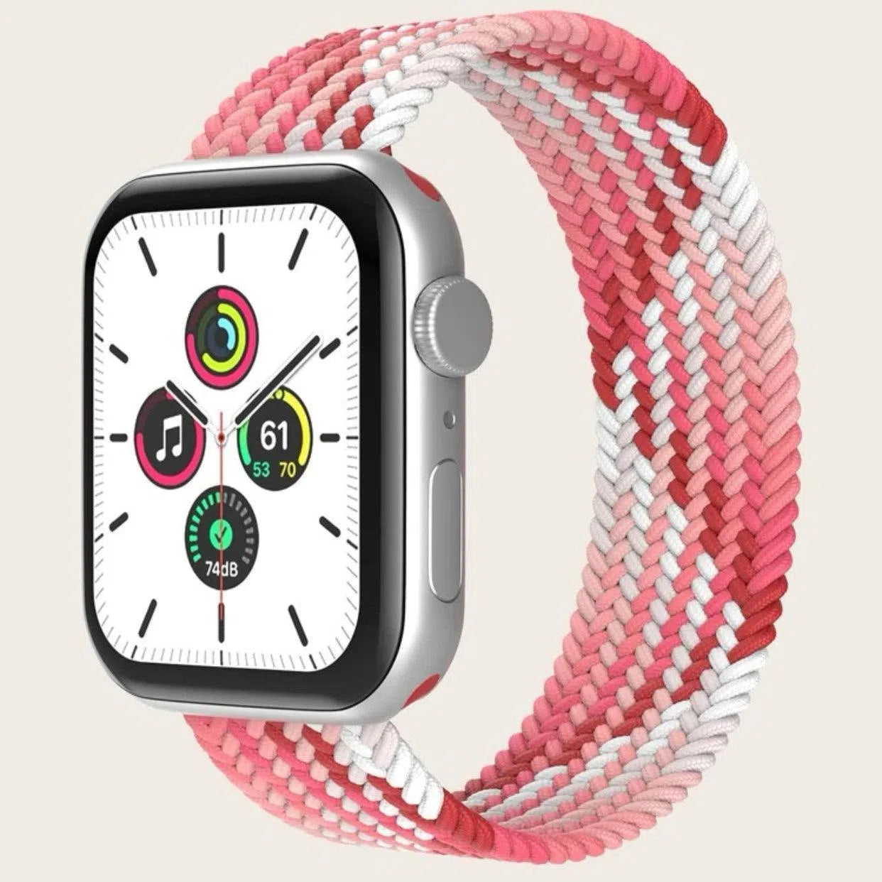 Curea Ceas Apple Watch Braided Multicolor