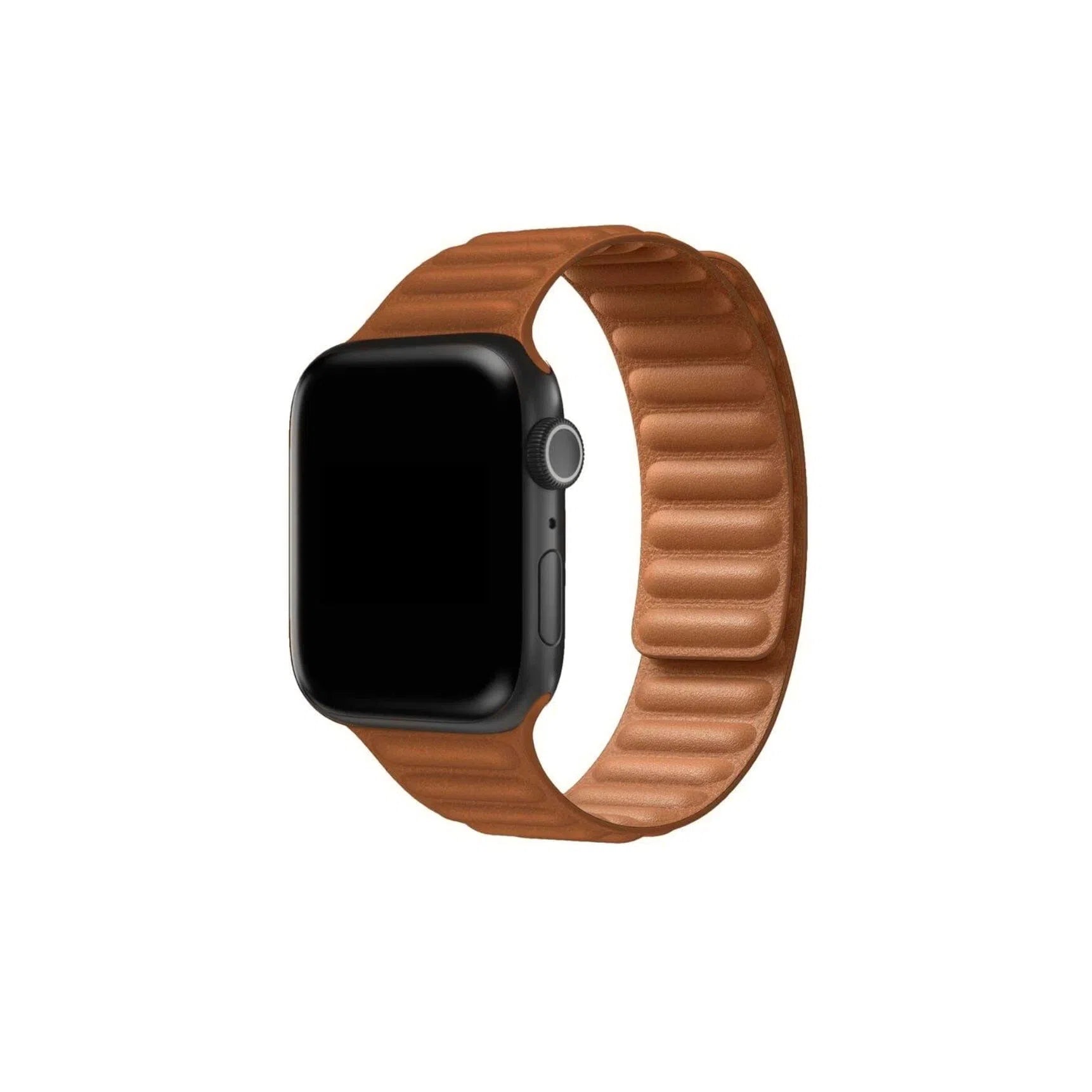 Curea Ceas Apple Watch California Leather Brown (Piele Maro)