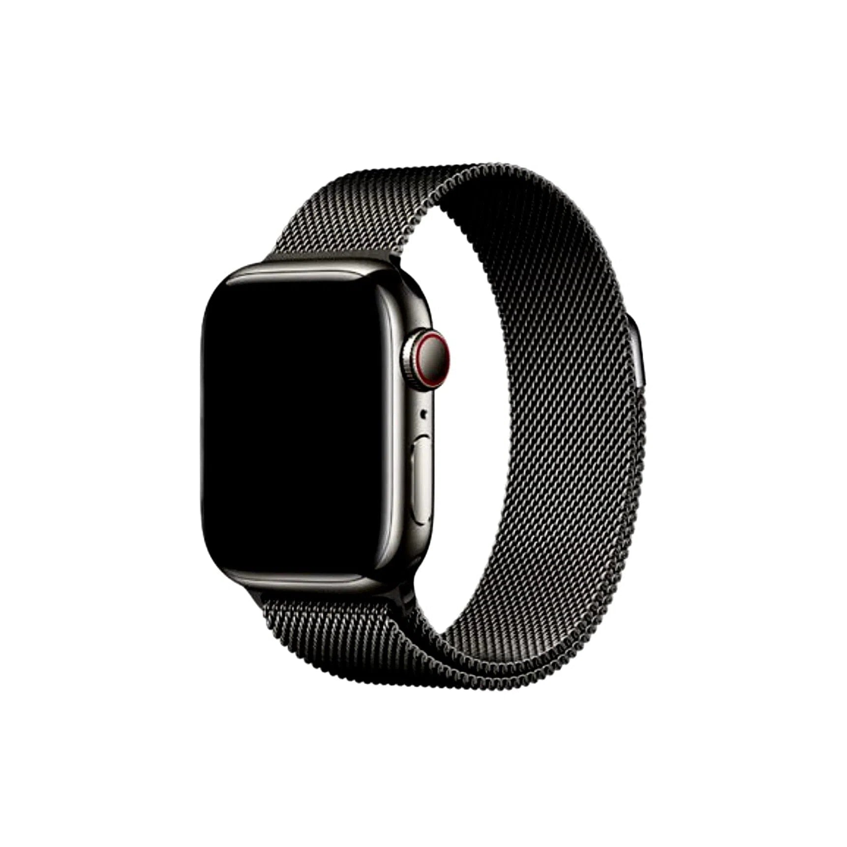 Curea Ceas Apple Watch Milanese Black Metalica