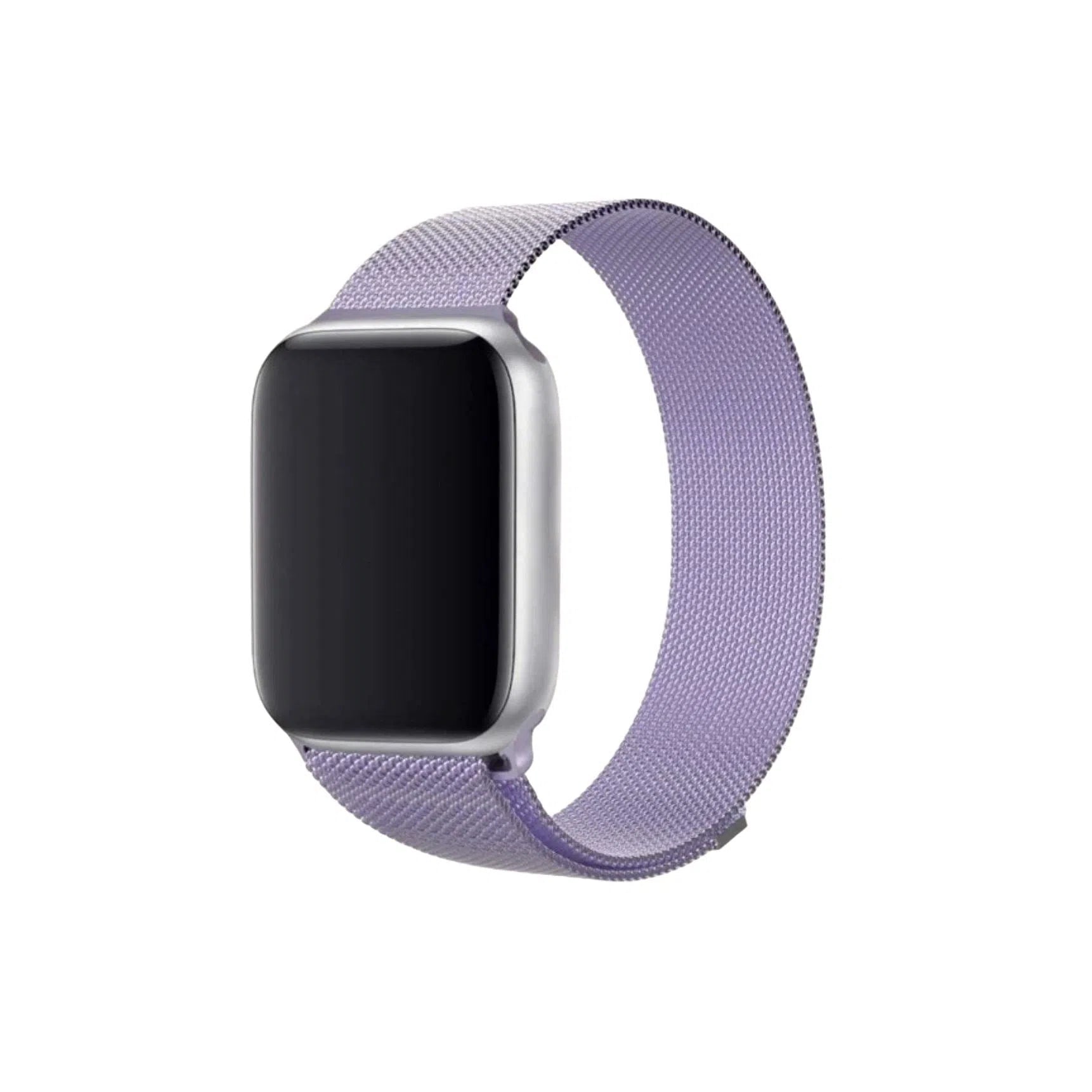 Curea Ceas Apple Watch Milanese Lavender   Metalica