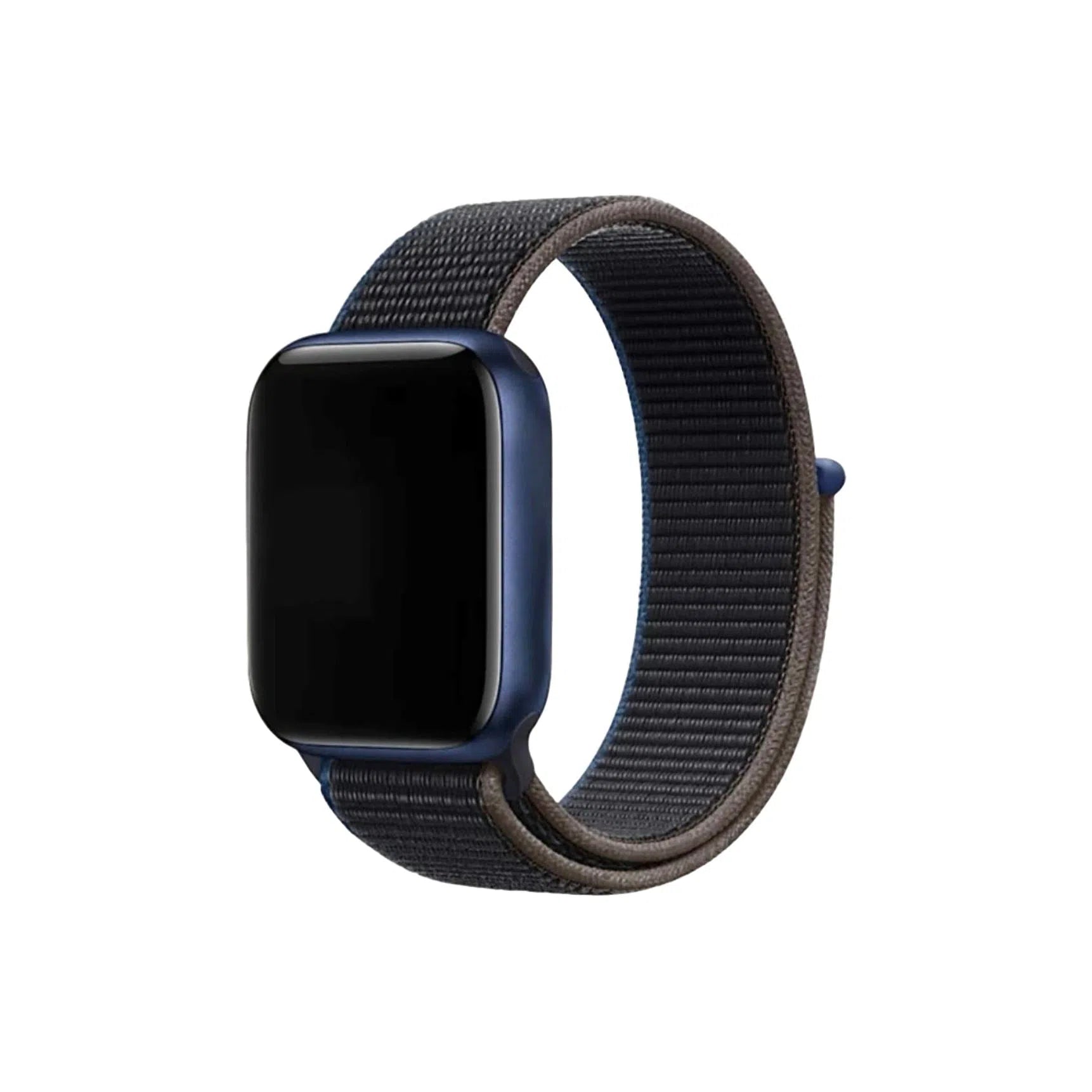 Curea Ceas Apple Watch Nylon Black Brown