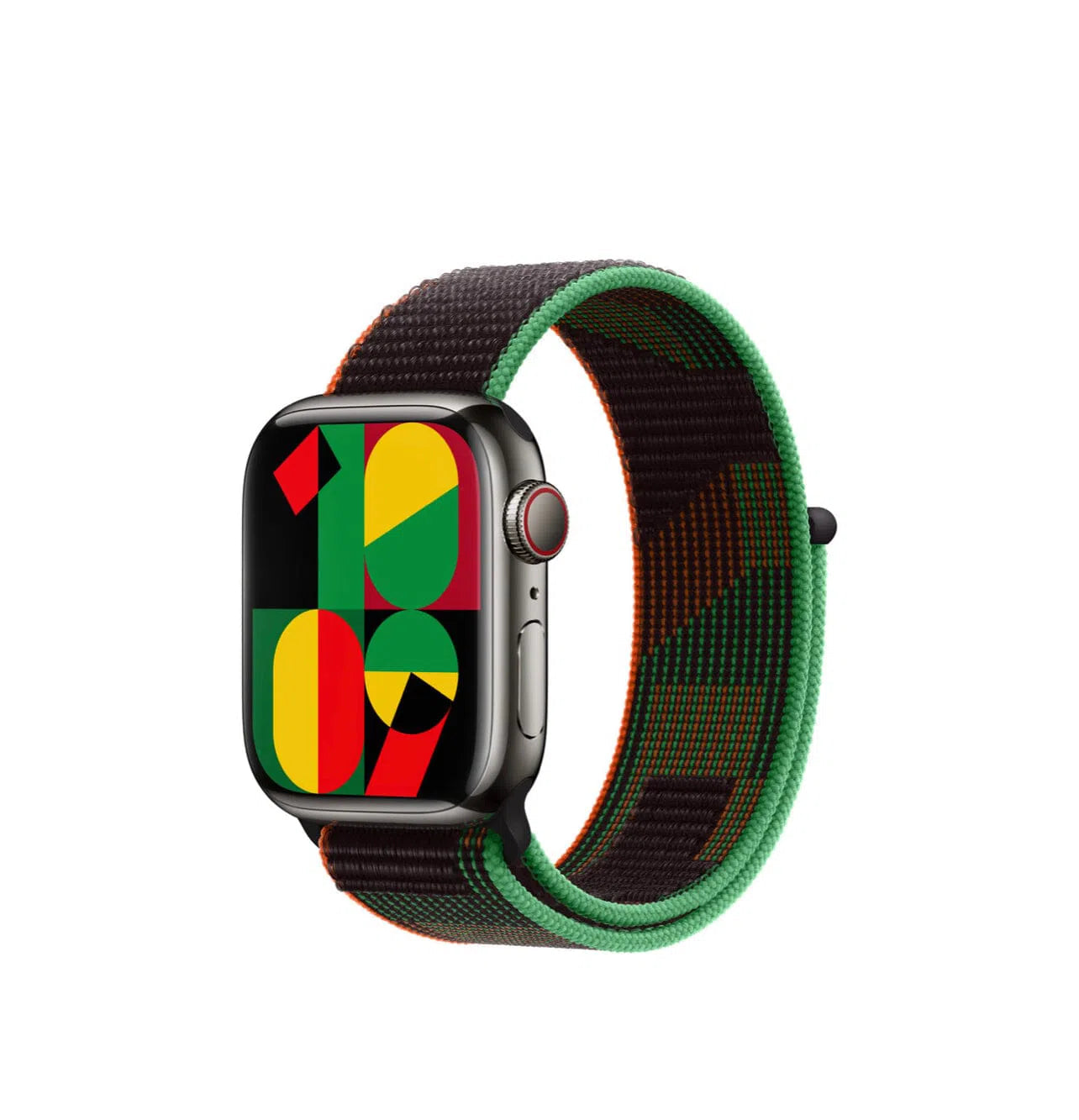 Curea Ceas Apple Watch Nylon Black Unity