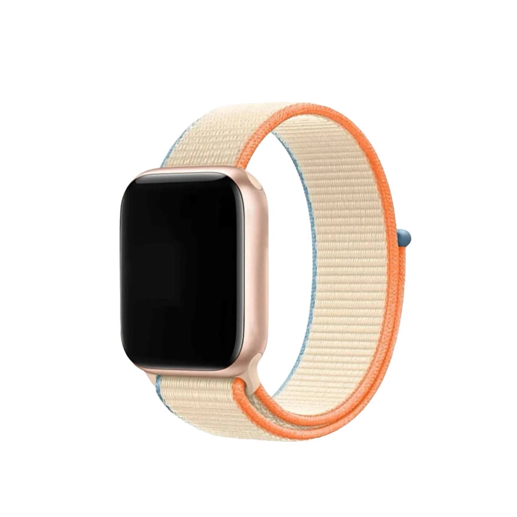 Curea Ceas Apple Watch Nylon Cream