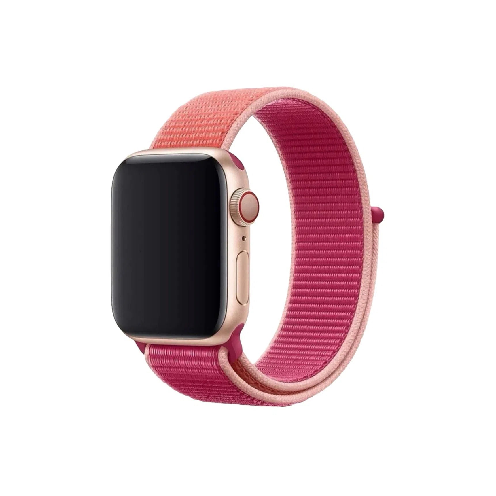 Curea Ceas Apple Watch Nylon Pomegranate