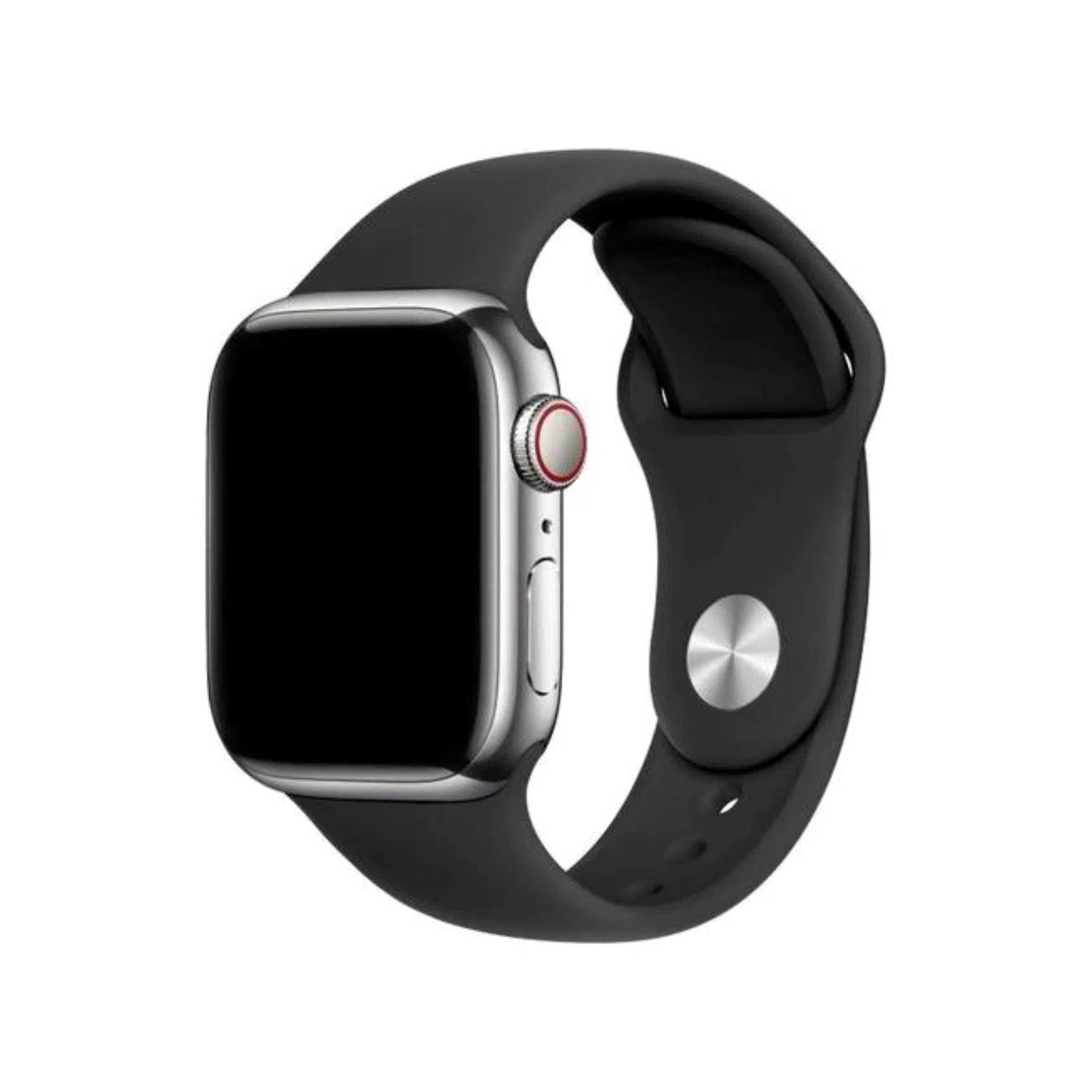 Curea Ceas Apple Watch Silicon Black