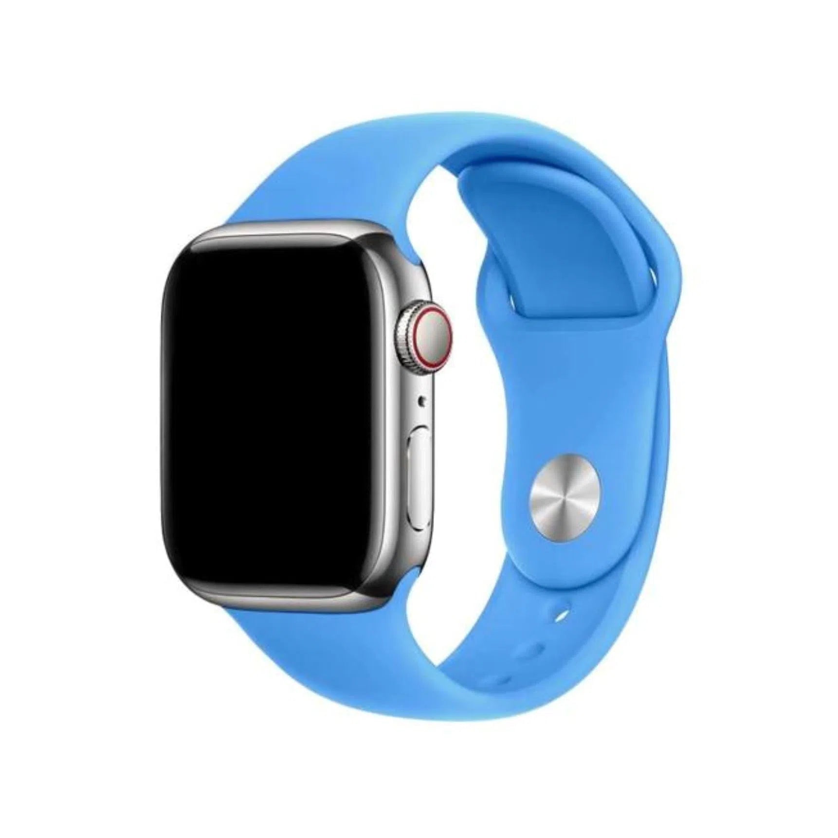 Curea Ceas Apple Watch Silicon Crazy Blue