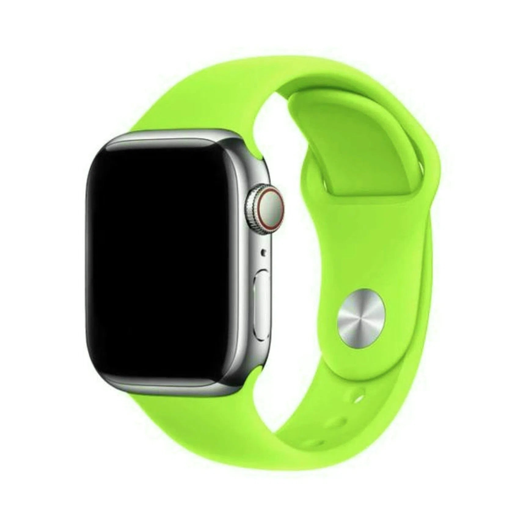 Curea Ceas Apple Watch Silicon Crazy Green