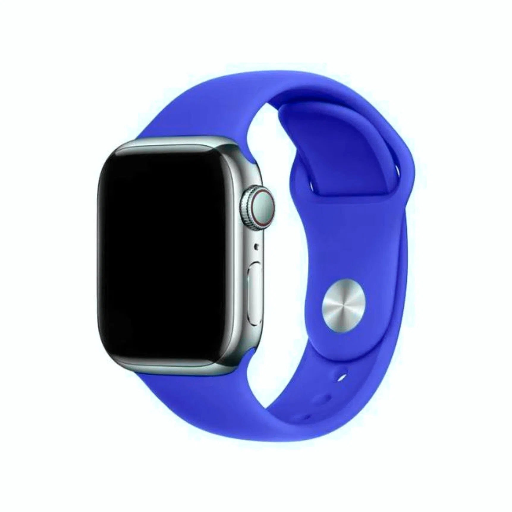 Curea Ceas Apple Watch Silicon Flash Blue