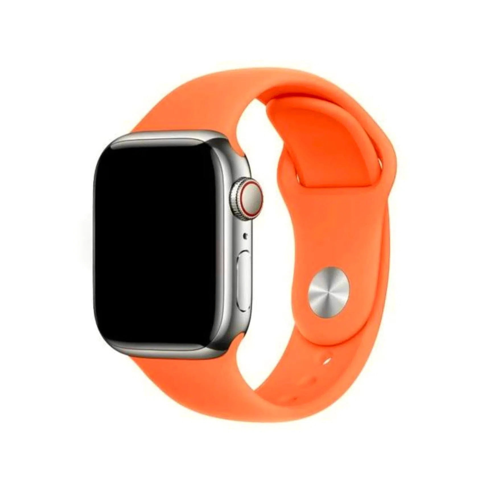 Curea Ceas Apple Watch Silicon Orange