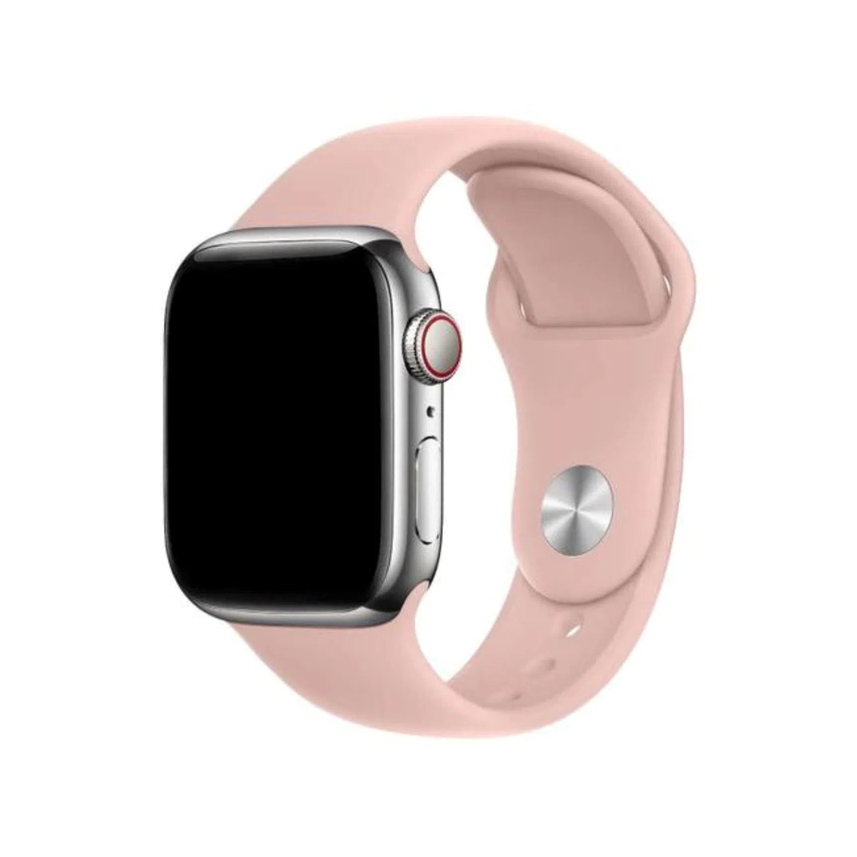 Curea Ceas Apple Watch Silicon Pink Sand