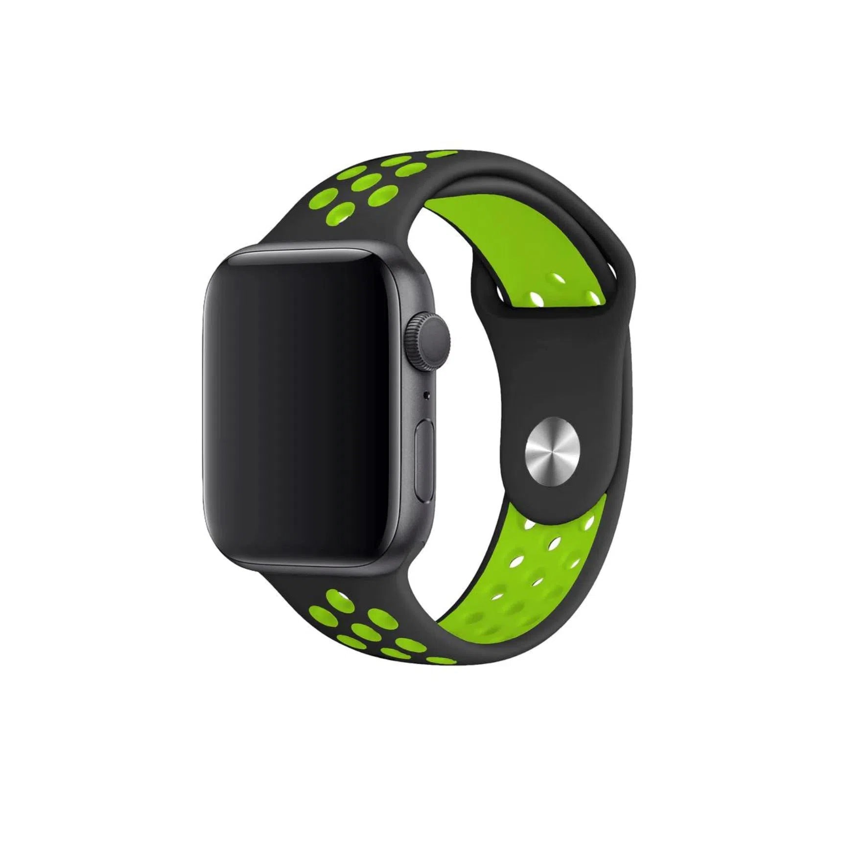 Curea Ceas Apple Watch Silicon Sport Green