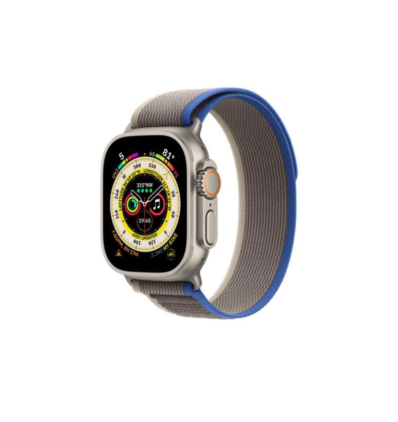 Curea Ceas Apple Watch Trail Blue/Gray