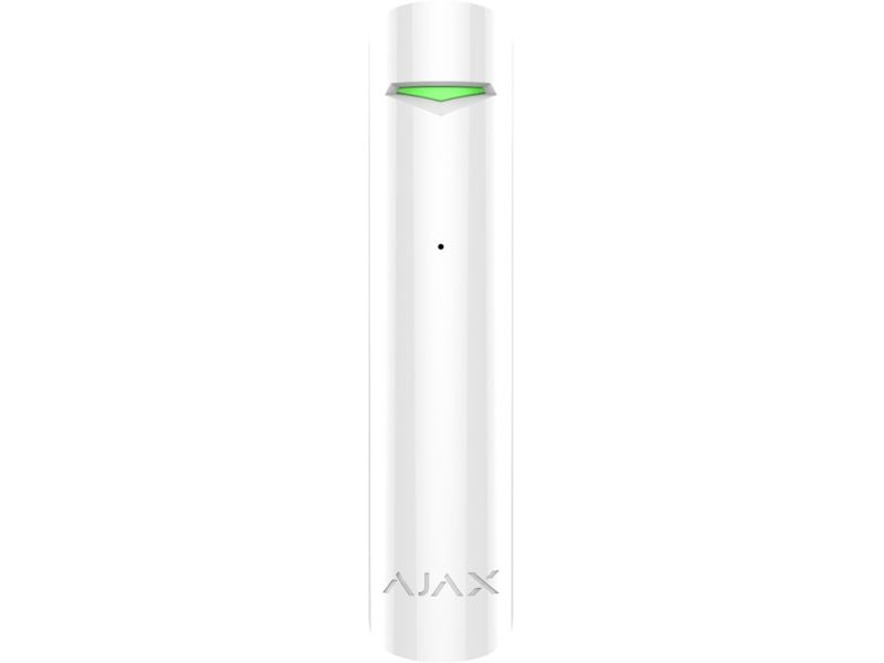 Detector de geam spart wireless pentru sistem de alarma AJAX GLASSPROTECT WH