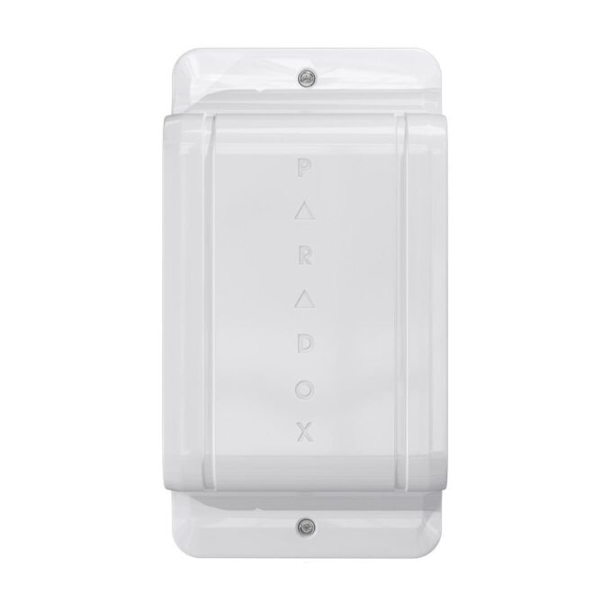 Detector de miscare exterior PIR, Paradox NV780MX, de tip perdea, vedere laterala, pana la 24m, imunitate la animale, Anti-masking