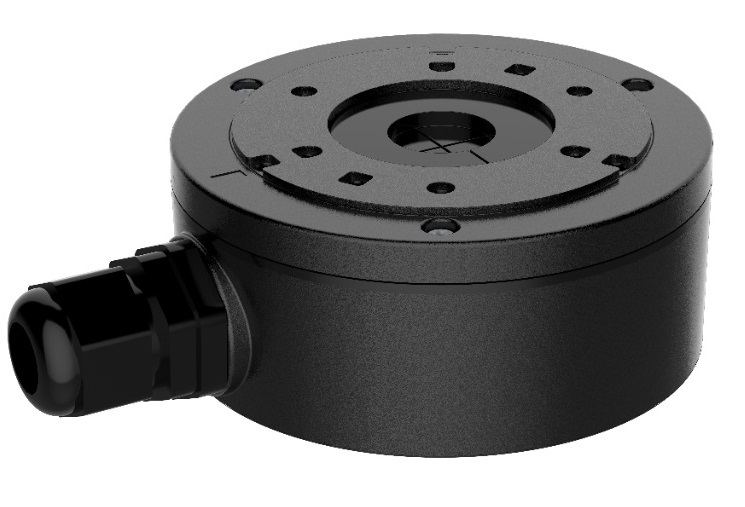 Doza de conexiuni din aluminiu, Hikvison, NEAGRA, diametru sistem prindere pana la 100mm, DS-1280ZJ-XS BLACK 1 Doza de conexiuni din aluminiu, Hikvison, NEAGRA, diametru sistem prindere pana la 100mm, DS-1280ZJ-XS BLACK