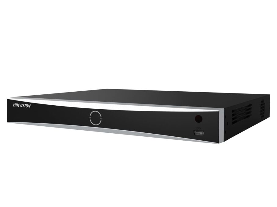 NVR 8 canale Hikvision DS-7608NXI-K2/8P(D), 12MP, AcuSense, 8x PoE 80W, 2x SATA, Audio
