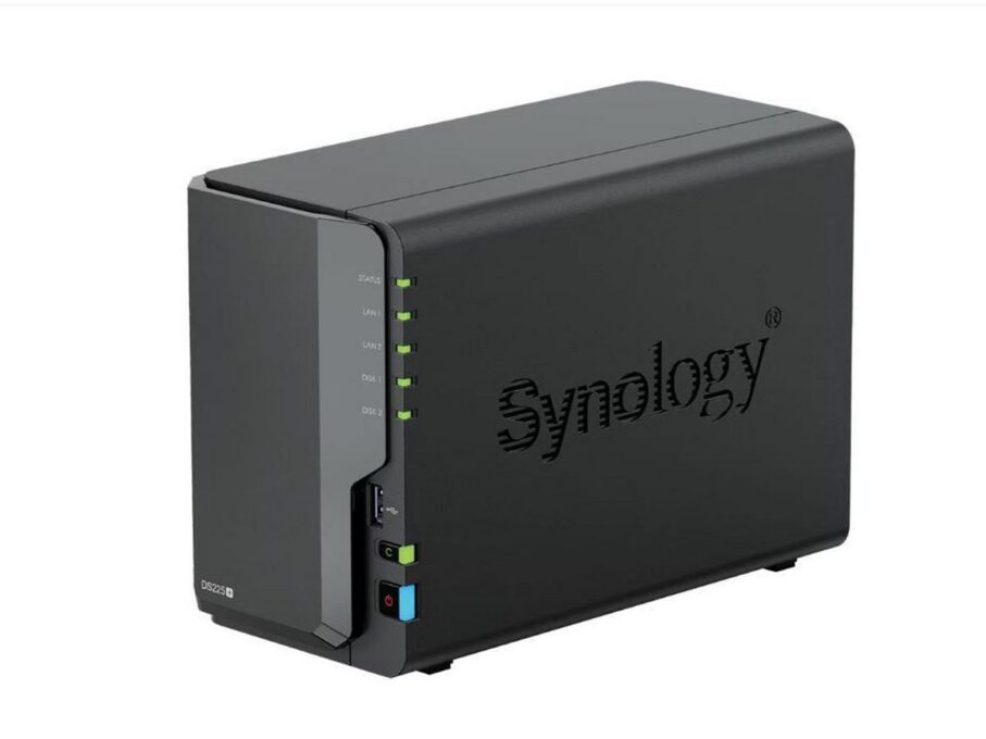 NAS Synology DS225+, 2GB, 2 porturi LAN, 2 porturi USB 3.2 1 NAS Synology DS225+, 2GB, 2 porturi LAN, 2 porturi USB 3.2