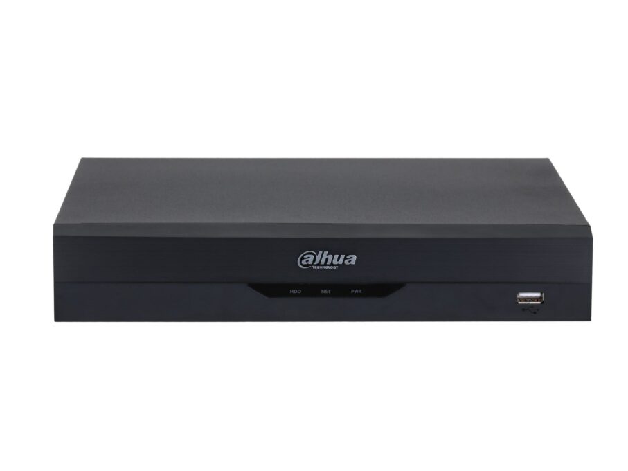 DVR Pentabrid Dahua XVR5108HS-4KL-I3/T, WizSense, 4K, latime de banda 128Mbps, 1 port SATA