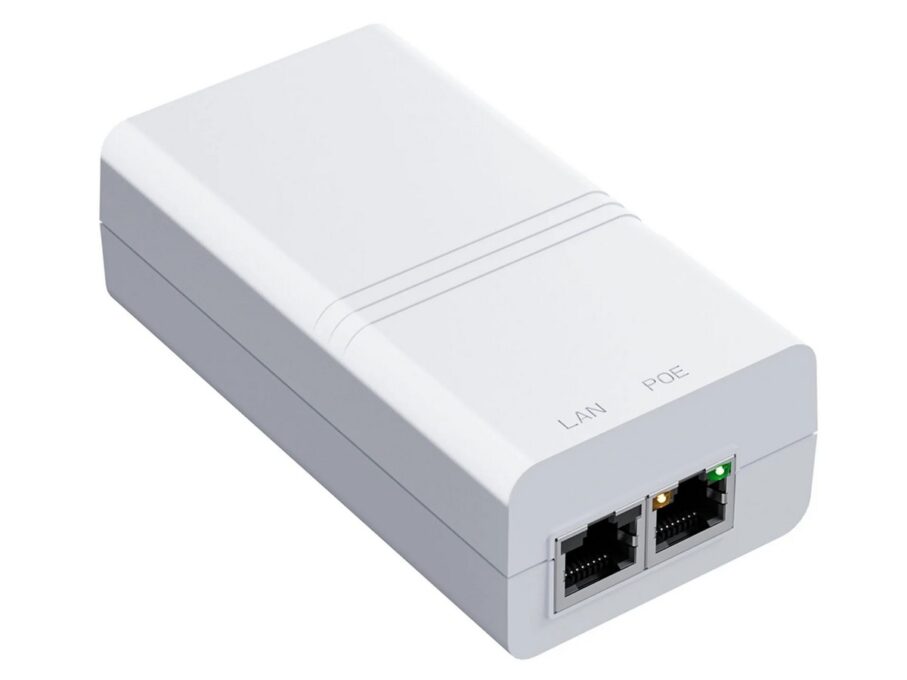 Injector Paradox EG30, Gigabit PoE+, 30W, 100-240V AC 1 Injector Paradox EG30, Gigabit PoE+, 30W, 100-240V AC