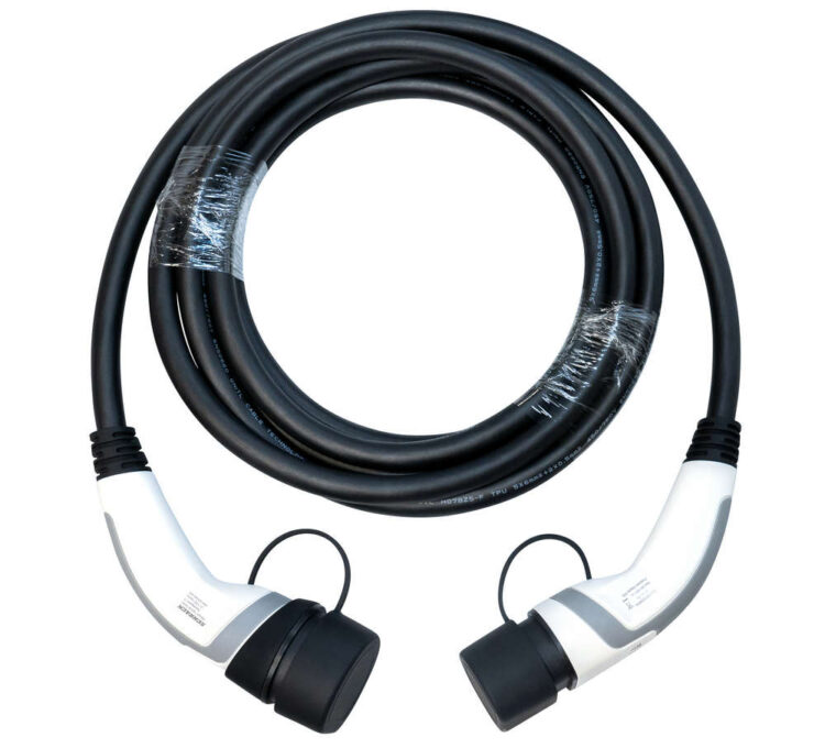 Cablu de incarcare Schrack pentru masini electrice, 32A, Type 2, Trifazic, 7.5m, EMK322MFF5 1 Cablu de incarcare Schrack pentru masini electrice, 32A, Type 2, Trifazic, 7.5m, EMK322MFF5