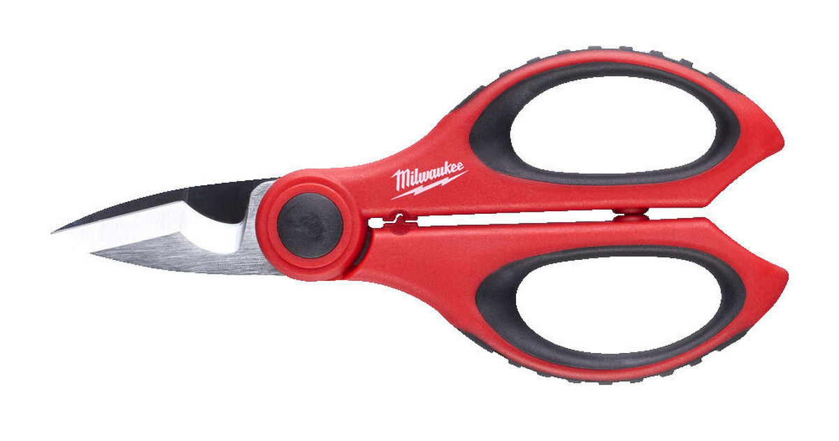 Foarfeca Milwaukee pentru electricieni, surub de strangere reglabil, canelura rotunjita pentru dezizolat, punct sertizare cablu, 4932478620 1 Foarfeca Milwaukee pentru electricieni, surub de strangere reglabil, canelura rotunjita pentru dezizolat, punct sertizare cablu, 4932478620