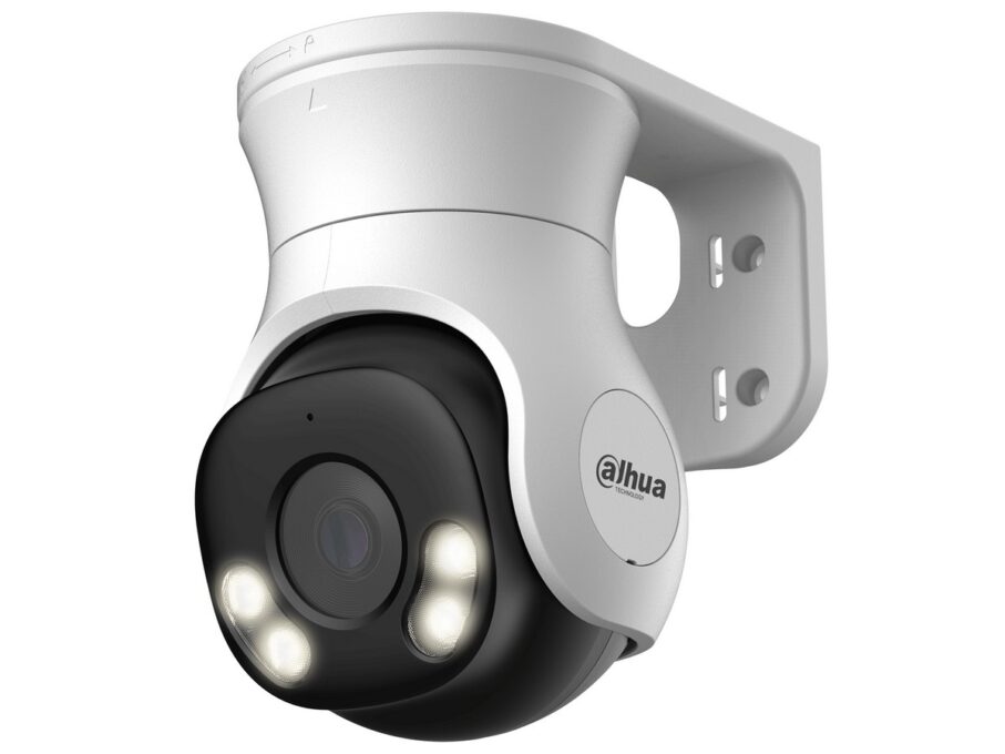 Camera de supraveghere HDCVI Dahua HAC-PT1500A-IL-A-0280B-S2, 5MP, rotire de pe mobil, IR+LED, microfon, IP66