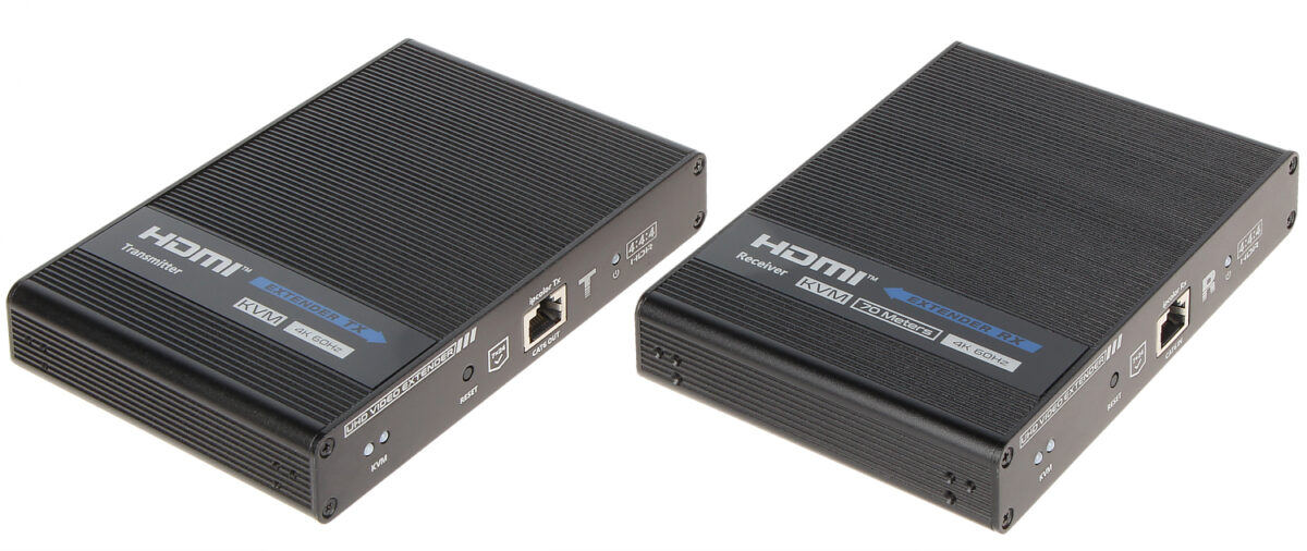HDMI (4K) - USB extender pe cablu UTP - KMV EXT 4K 1 HDMI (4K) - USB extender pe cablu UTP - KMV EXT 4K