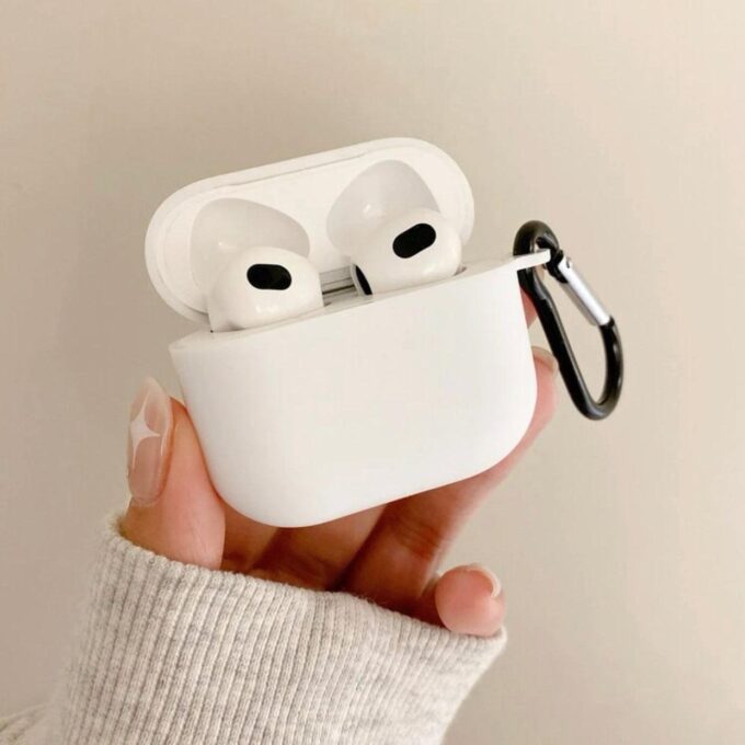 Husa AirPods 3 Silicon Case White