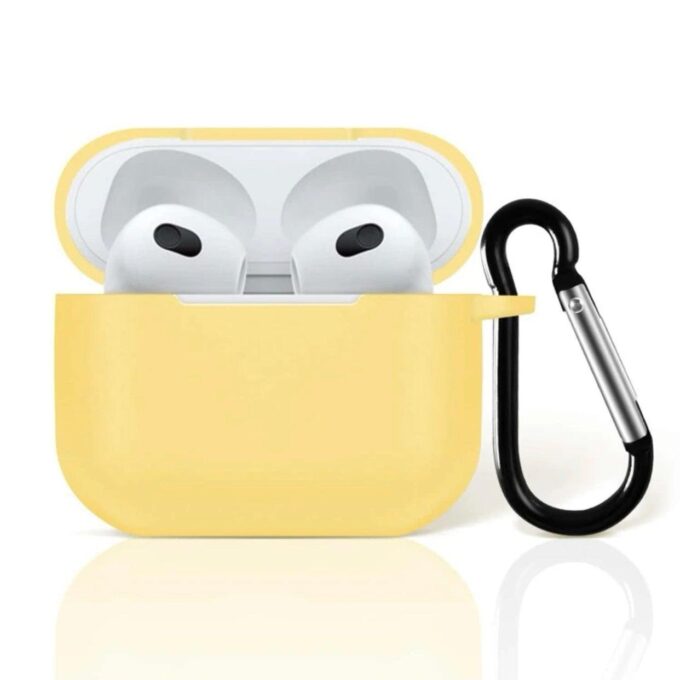 Husa AirPods 3 Silicon Case Yellow