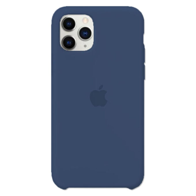Husa Silicon pentru iPhone 11 Pro, Blue Jeans