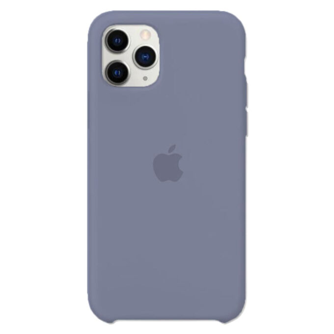 Husa Silicon pentru iPhone 11 Pro, Lavender Grey