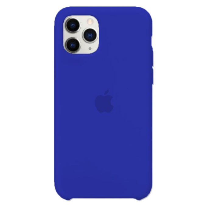 Husa Silicon pentru iPhone 11 Pro Max, Flash Blue