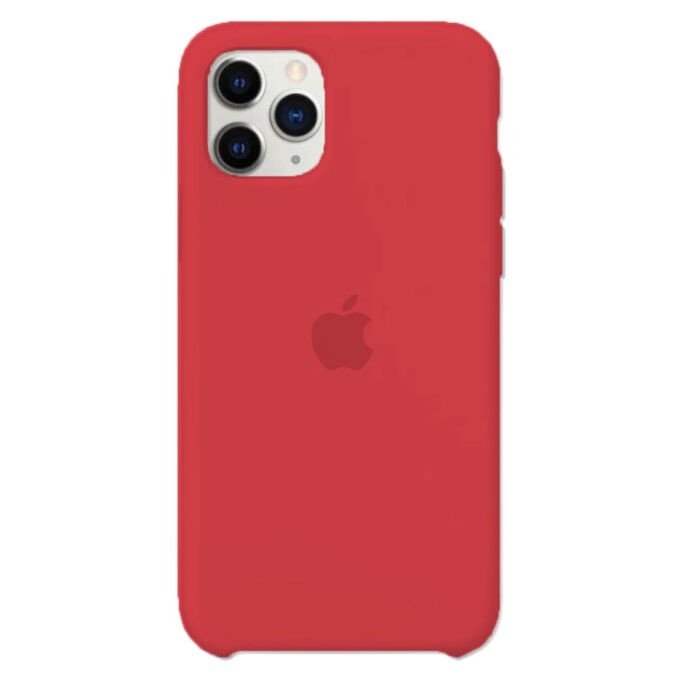 Husa Silicon pentru iPhone 11 Pro Max, Red