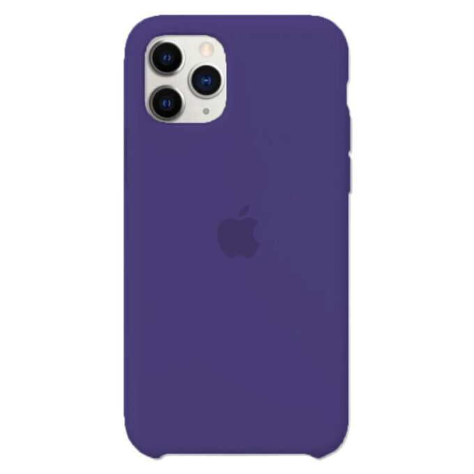 Husa Silicon pentru iPhone 11 Pro Max, Ultraviolet
