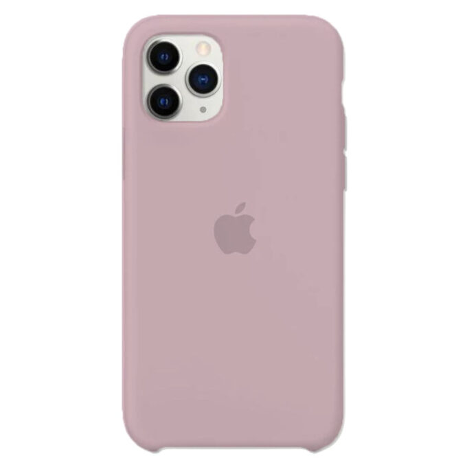 Husa Silicon pentru iPhone 11 Pro, Pink Sand