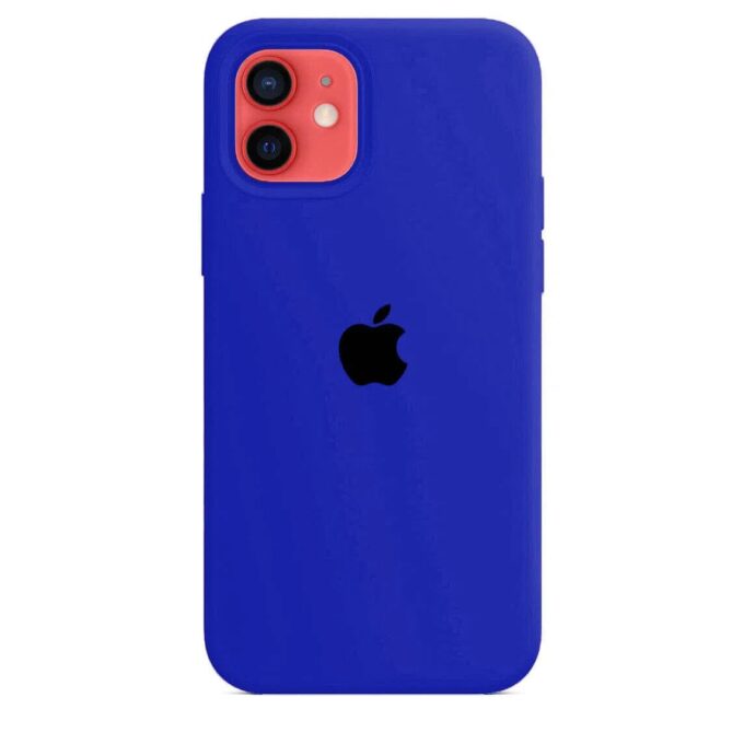 Husa Silicon pentru iPhone 12, Flash Blue