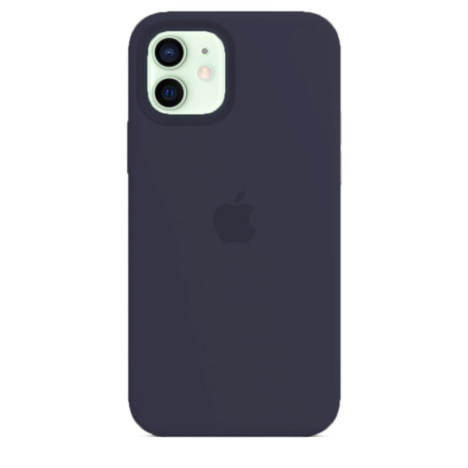 Husa Silicon pentru iPhone 12 Mini, Midnight Blue