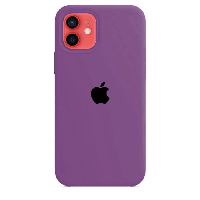 Husa Silicon pentru iPhone 12 Mini, New Purple