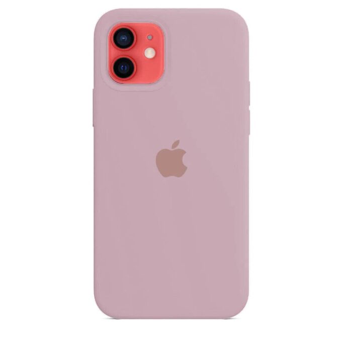Husa Silicon pentru iPhone 12 Mini, Pink Sand