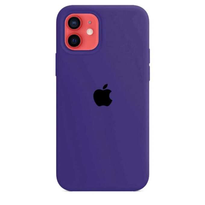 Husa Silicon pentru iPhone 12 Mini, Ultraviolet