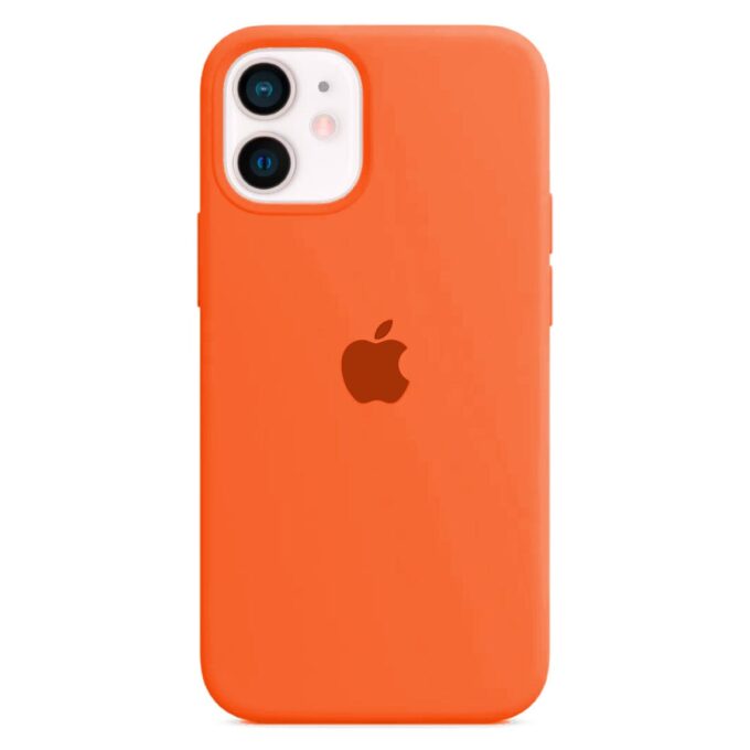 Husa Silicon pentru iPhone 12, Molten Ember