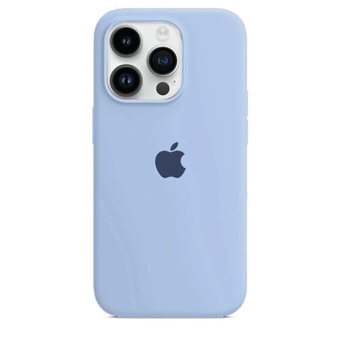 Husa Silicon pentru iPhone 12 Pro, Baby Blue
