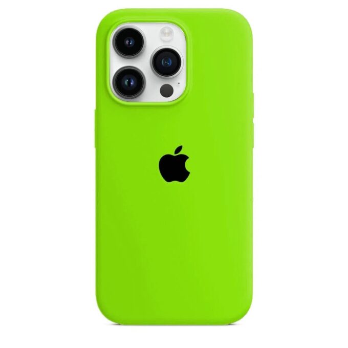 Husa Silicon pentru iPhone 12 Pro, Crazy Green