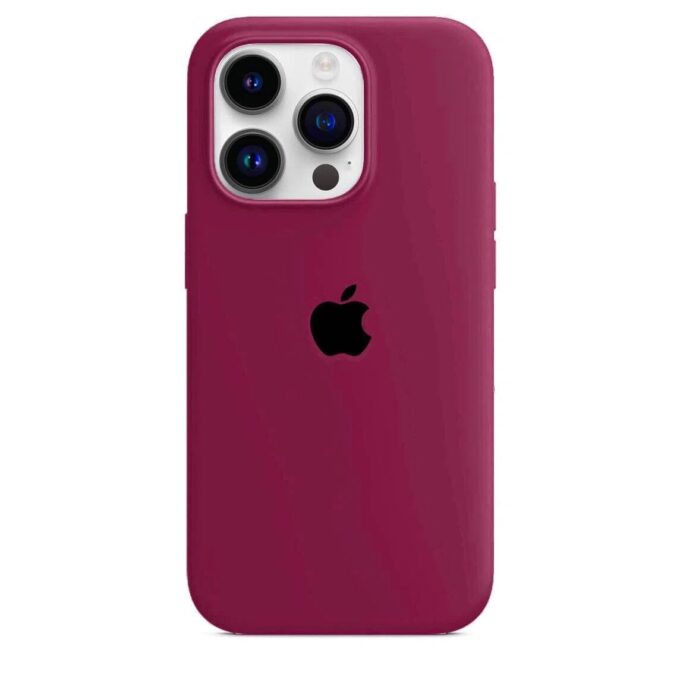 Husa Silicon pentru iPhone 12 Pro Max, Dark Rose