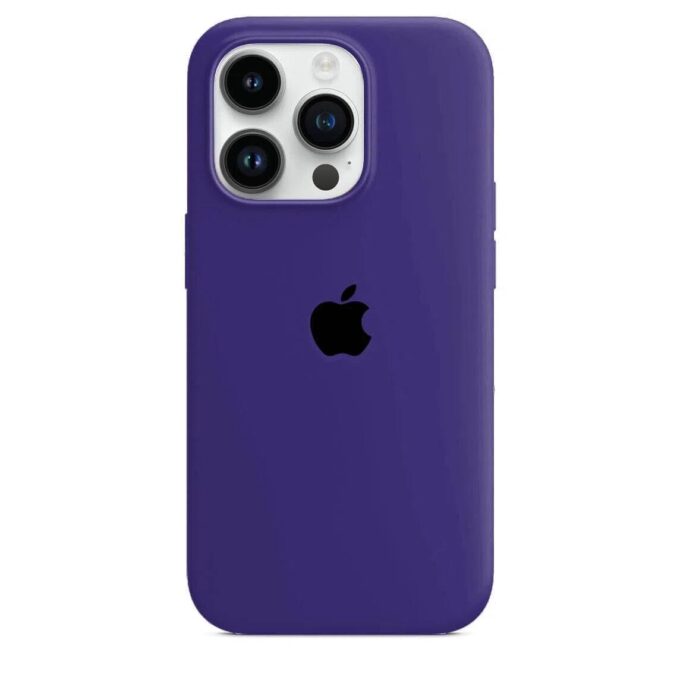 Husa Silicon pentru iPhone 12 Pro Max, Elderberry
