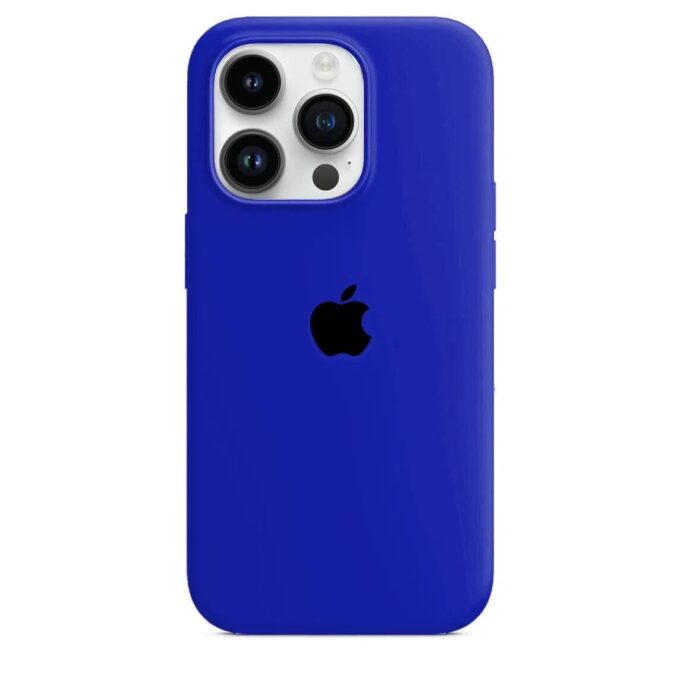 Husa Silicon pentru iPhone 13 Pro Max, Flash Blue