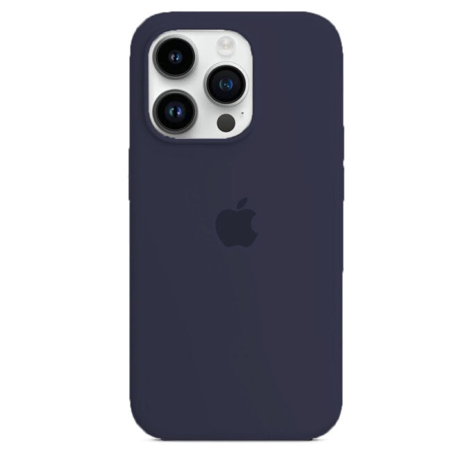 Husa Silicon pentru iPhone 13 Pro Max, Midnight Blue